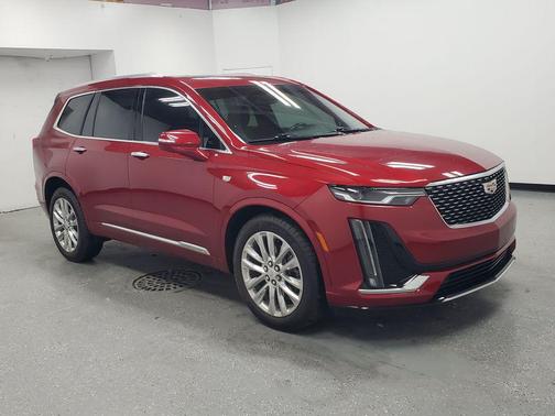 Radiant Red Tintcoat 2024 Cadillac XT6 Premium Luxury AWD
