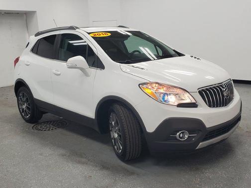 Summit White 2016 Buick Encore Sport Touring