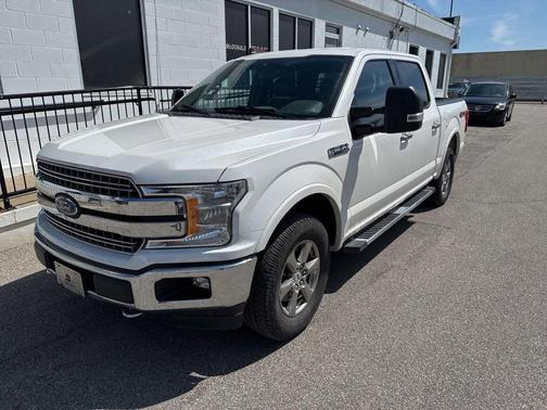 Star White Metallic Tri-Coat 2020 Ford F-150 Lariat