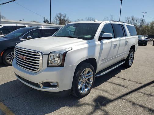 White Frost Tricoat 2020 GMC Yukon XL SLT