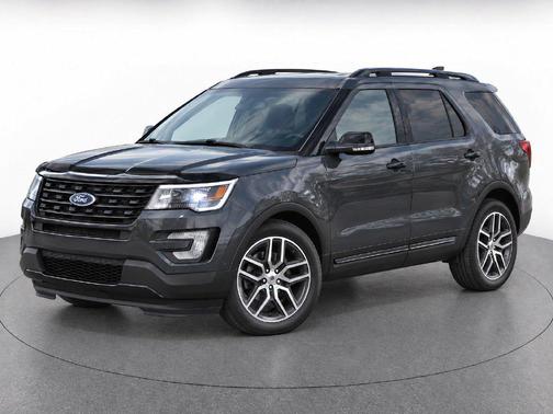 Smoked Quartz Metallic Tinted Clearcoat 2017 Ford Explorer sport