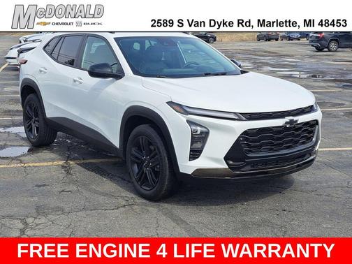 Summit White 2024 Chevrolet Trax FWD ACTIV