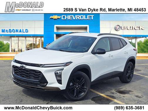 Summit White 2024 Chevrolet Trax FWD ACTIV