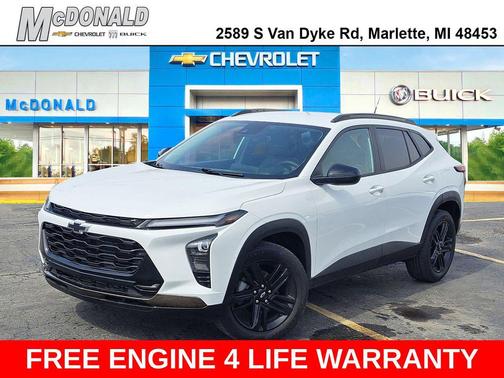 Summit White 2024 Chevrolet Trax FWD ACTIV