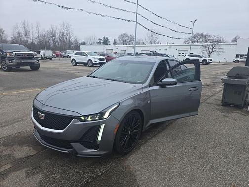 Satin Steel Metallic 2020 Cadillac CT5 Sport RWD