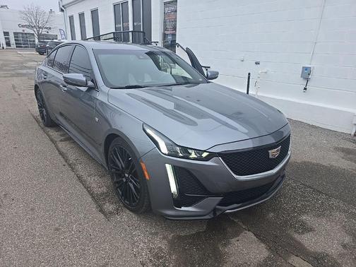 Satin Steel Metallic 2020 Cadillac CT5 Sport RWD