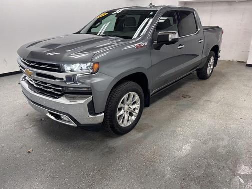 Satin Steel Metallic 2021 Chevrolet Silverado 1500 LTZ