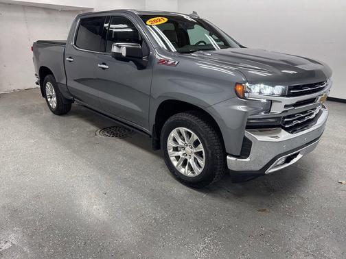 Satin Steel Metallic 2021 Chevrolet Silverado 1500 LTZ