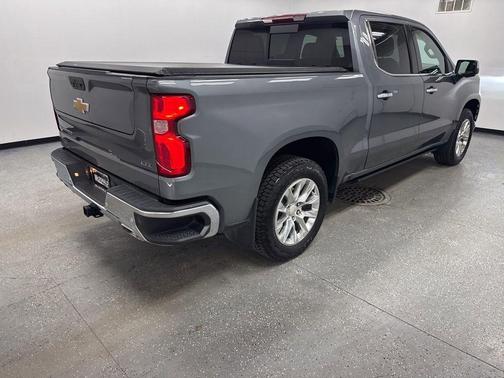 Satin Steel Metallic 2021 Chevrolet Silverado 1500 LTZ