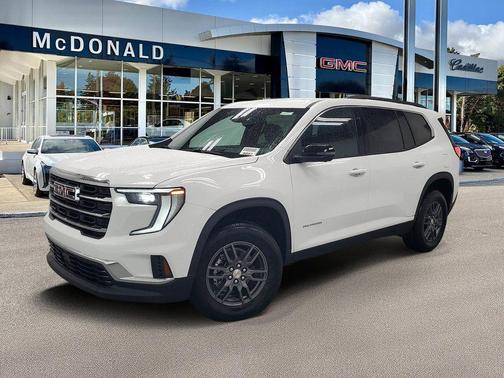 Summit White 2026 GMC Acadia Elevation AWD
