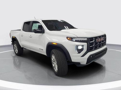 Summit White 2025 GMC Canyon AT4