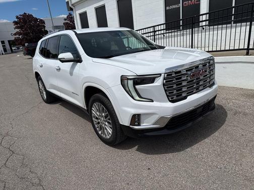 Summit White 2024 GMC Acadia Denali