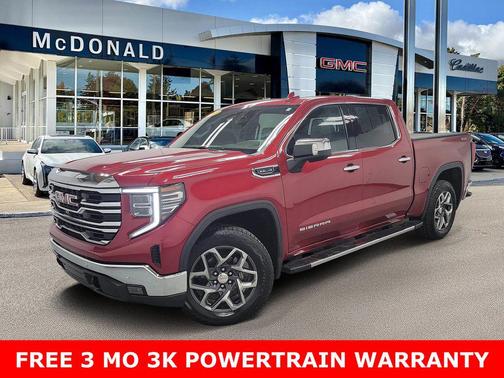 Volcanic Red Tintcoat 2023 GMC Sierra 1500 SLT