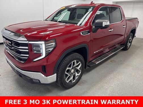 Volcanic Red Tintcoat 2023 GMC Sierra 1500 SLT