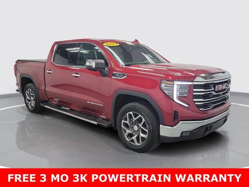 Volcanic Red Tintcoat 2023 GMC Sierra 1500 SLT