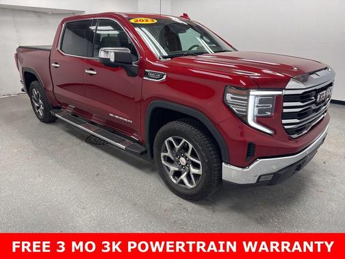 Volcanic Red Tintcoat 2023 GMC Sierra 1500 SLT