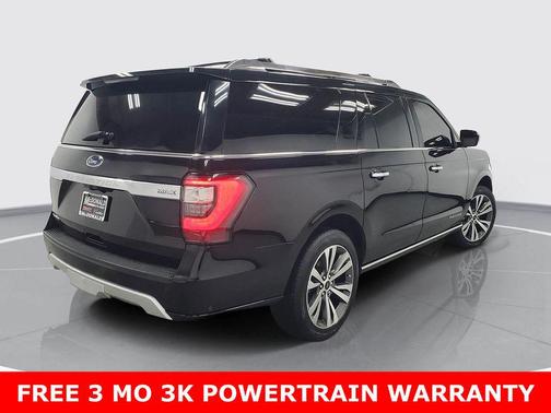 Agate Black Metallic 2021 Ford Expedition Max Platinum
