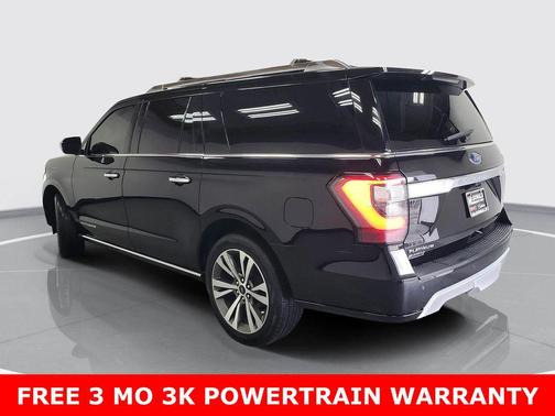 Agate Black Metallic 2021 Ford Expedition Max Platinum