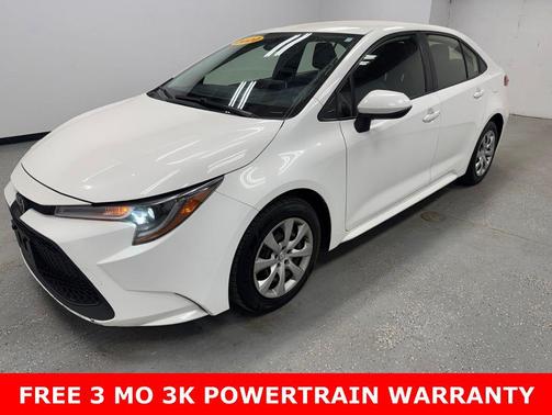 Super White 2020 Toyota Corolla LE