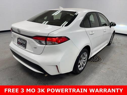 Super White 2020 Toyota Corolla LE