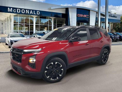 Radiant Red Tintcoat 2025 Chevrolet Equinox AWD RS