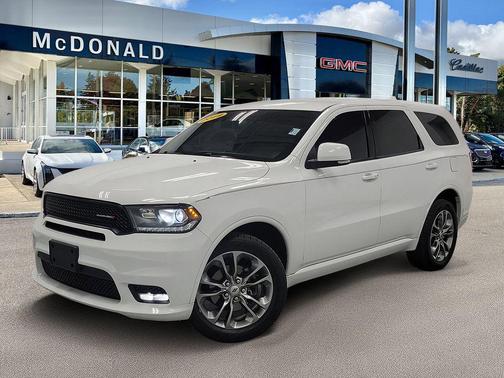 White Knuckle Clearcoat 2019 Dodge Durango GT Plus