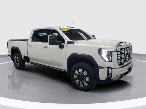 White Frost Tricoat 2024 GMC Sierra 2500 Denali