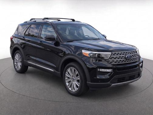 Agate Black Metallic 2023 Ford Explorer Limited