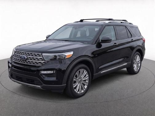 Agate Black Metallic 2023 Ford Explorer Limited