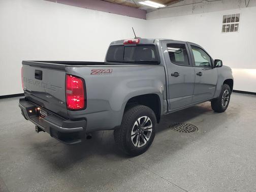 Satin Steel Metallic 2021 Chevrolet Colorado Z71
