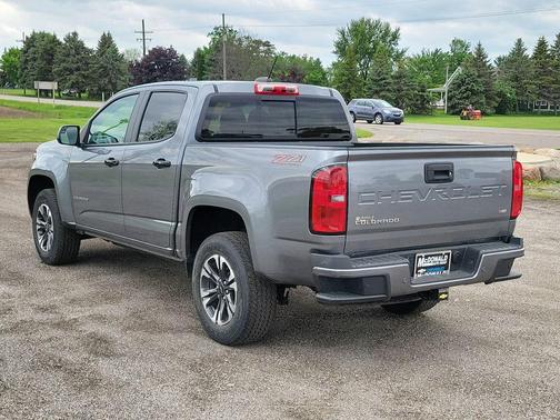 Satin Steel Metallic 2021 Chevrolet Colorado Z71