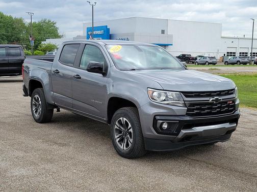 Satin Steel Metallic 2021 Chevrolet Colorado Z71