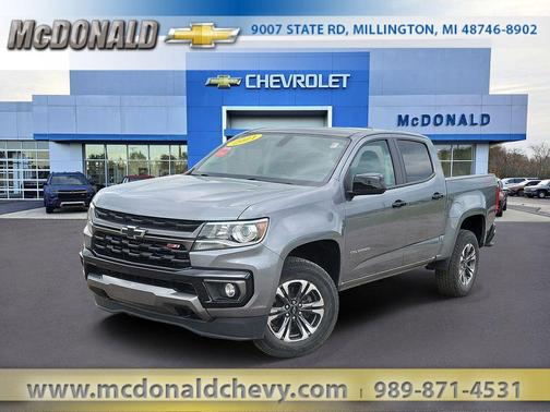 Satin Steel Metallic 2021 Chevrolet Colorado Z71
