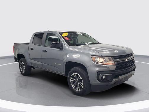 Satin Steel Metallic 2021 Chevrolet Colorado Z71