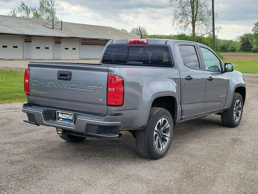 Satin Steel Metallic 2021 Chevrolet Colorado Z71