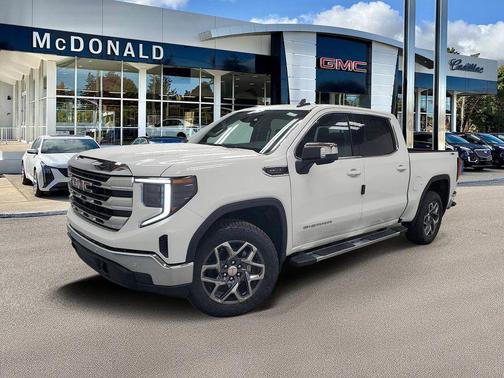 Summit White 2026 GMC Sierra 1500 SLE