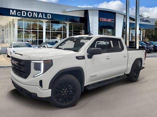 Summit White 2026 GMC Sierra 1500 Elevation