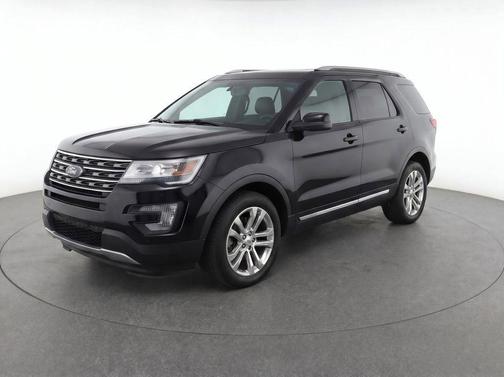 Shadow Black 2018 Ford Explorer XLT