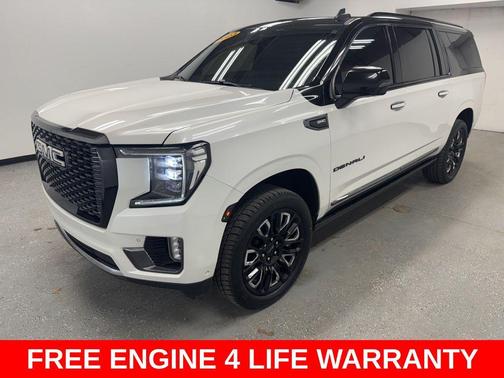 White Frost Tricoat 2023 GMC Yukon XL Denali Ultimate