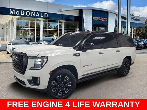 White Frost Tricoat 2023 GMC Yukon XL Denali Ultimate