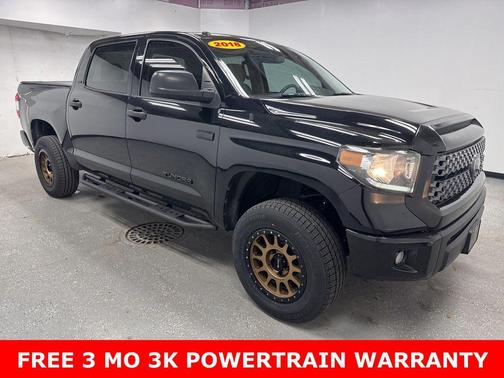 Midnight Black Metallic 2018 Toyota Tundra SR5