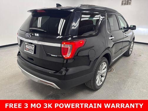 Shadow Black 2017 Ford Explorer Limited