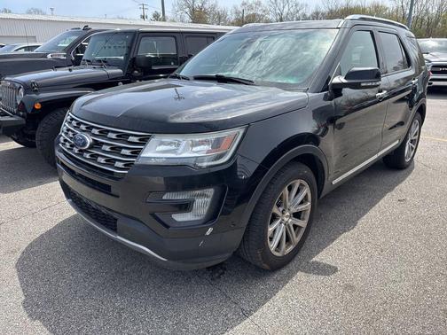 Shadow Black 2017 Ford Explorer Limited