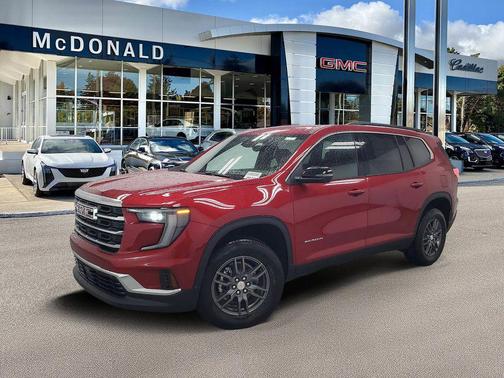 Volcanic Red 2026 GMC Acadia Elevation AWD