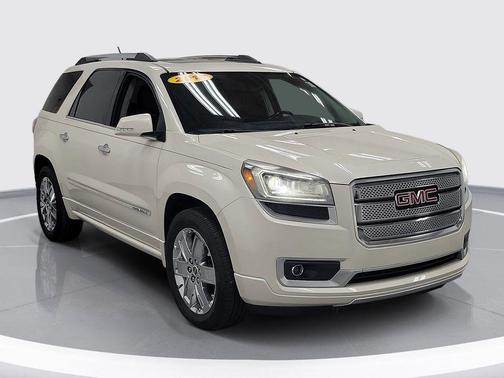 White Diamond Tricoat 2013 GMC Acadia Denali