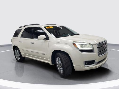 White Diamond Tricoat 2013 GMC Acadia Denali