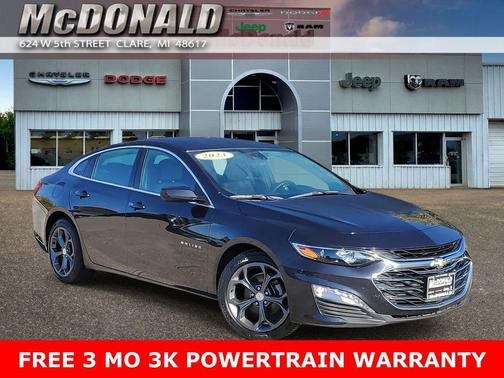 Dark Ash Metallic 2023 Chevrolet Malibu FWD 1LT