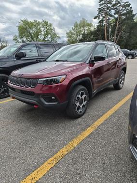 Velvet Red Pearlcoat 2022 Jeep Compass Trailhawk