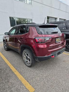 Velvet Red Pearlcoat 2022 Jeep Compass Trailhawk