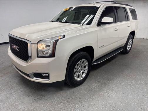 White Diamond Tricoat 2015 GMC Yukon SLT